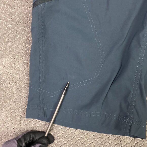 Eddie Bauer First Ascent Shorts Men's 34 Slate Blue Guide Pro Cargo Hiking - Picture 4 of 15